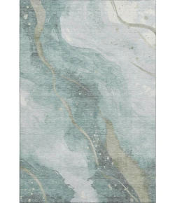 Addison Mayfield Teal AMF1529 8ft. x 10ft. Rect. Rug
