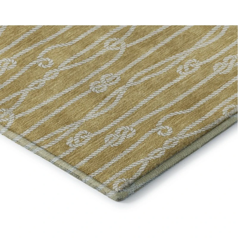Addison Mayfield Gold AMF152 2ft. 3in. x 7ft. 6in. Rect. Rug