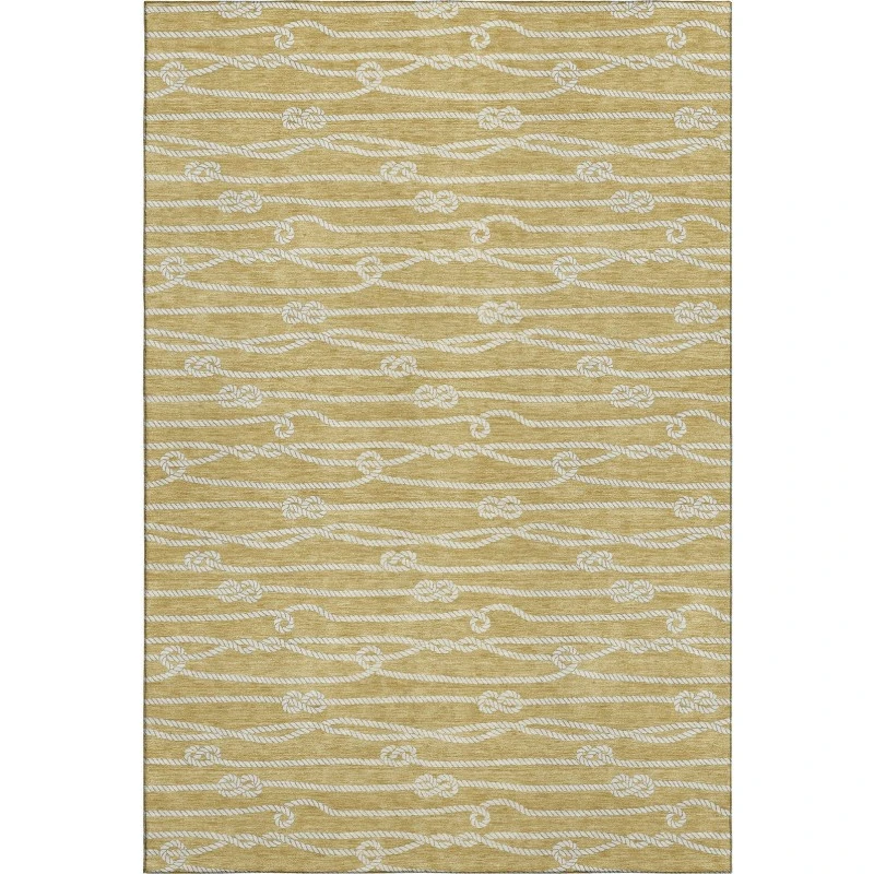 Addison Mayfield Gold AMF152 2ft. 3in. x 7ft. 6in. Rect. Rug