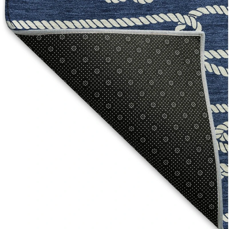 Addison Mayfield Blue AMF152 - 8ft. Round Rug