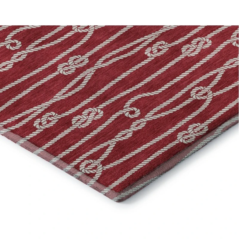 Addison Mayfield Red AMF152 2ft. 3in. x 7ft. 6in. Rect. Rug
