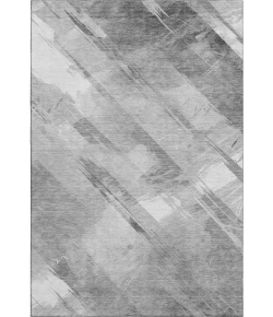 Addison Mayfield Gray AMF1535 - 8ft. Round Rug
