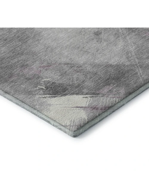 Addison Mayfield Purple AMF1535 - 8ft. Round Rug
