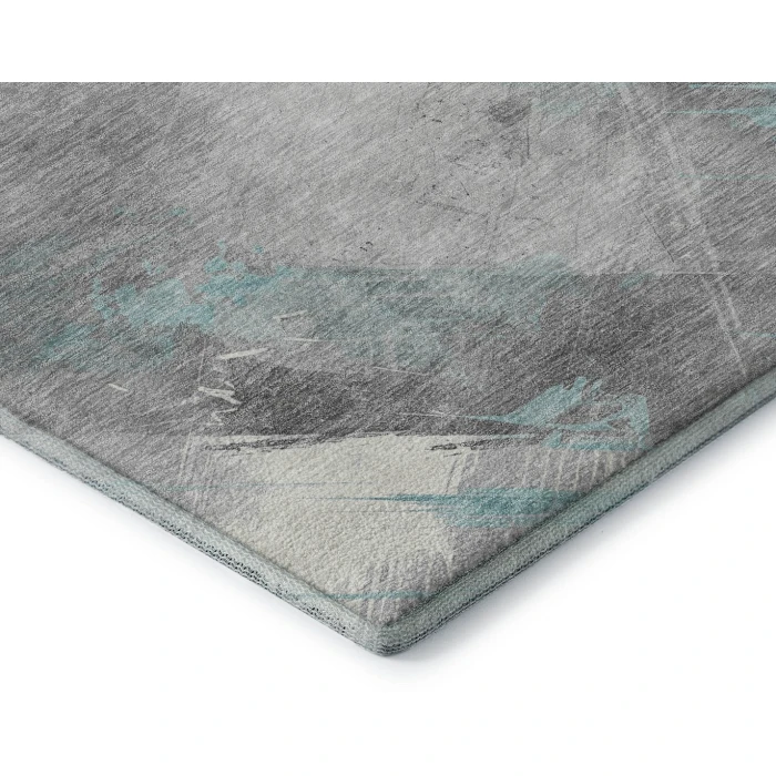 Addison Mayfield Teal AMF1535 5ft. x 7ft. 6in. Rect. Rug