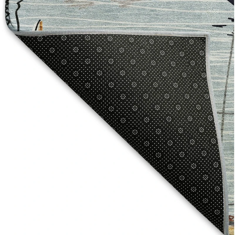 Addison Mayfield Blue AMF153 5ft. x 7ft. 6in. Rect. Rug