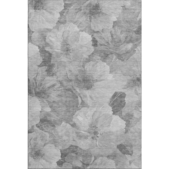 Addison Mayfield Gray AMF1542 - 8ft. Round Rug