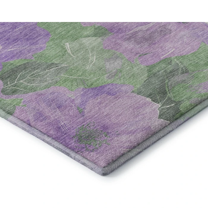 Addison Mayfield Purple AMF1542 - 8ft. Round Rug