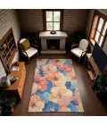Addison Mayfield Orange AMF1542 - 8ft. Round Rug