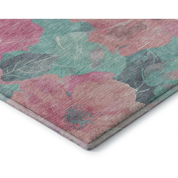 Addison Mayfield Pink AMF1542 - 8ft. Round Rug