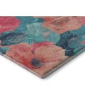 Addison Mayfield Orange AMF1542 - 8ft. Round Rug