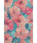 Addison Mayfield Orange AMF1542 - 8ft. Round Rug