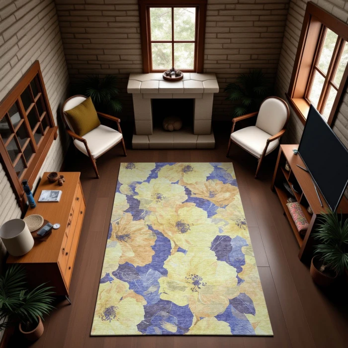 Addison Mayfield Gold AMF1542 8ft. x 10ft. Rect. Rug