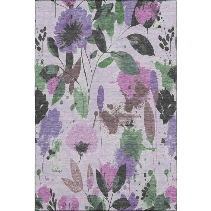 Addison Mayfield Purple AMF1549 2ft. 3in. x 7ft. 6in. Rect. Rug