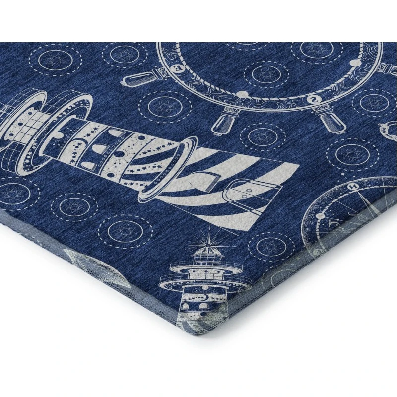 Addison Mayfield Blue AMF154 5ft. x 7ft. 6in. Rect. Rug
