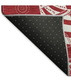 Addison Mayfield Red AMF154 8ft. x 10ft. Rect. Rug