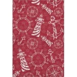Addison Mayfield Red AMF154 5ft. x 7ft. 6in. Rect. Rug