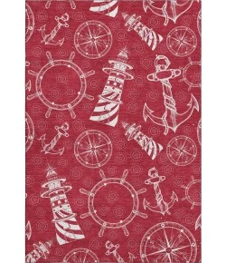 Addison Mayfield Red AMF154 8ft. x 10ft. Rect. Rug