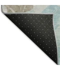Addison Mayfield Teal AMF1554 - 8ft. Round Rug