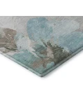 Addison Mayfield Teal AMF1554 - 8ft. Round Rug