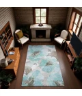 Addison Mayfield Teal AMF1554 - 8ft. Round Rug