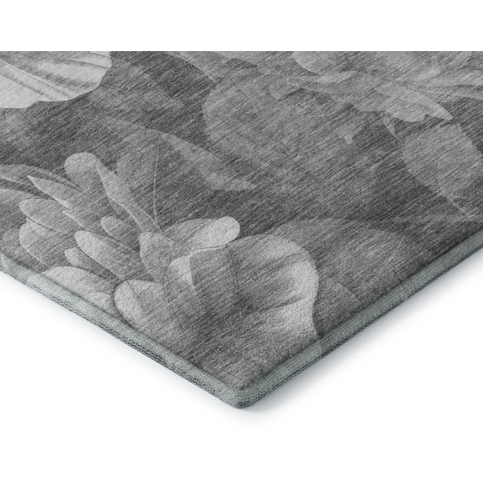 Addison Mayfield Gray AMF1561 - 8ft. Round Rug