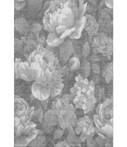 Addison Mayfield Gray AMF1561 - 8ft. Round Rug