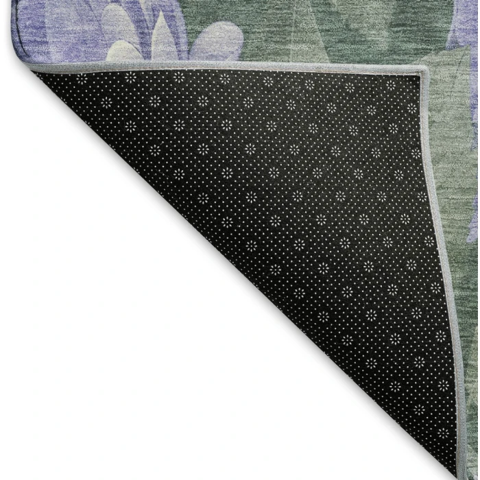 Addison Mayfield Purple AMF1561 - 8ft. Round Rug