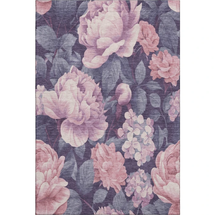 Addison Mayfield Pink AMF1561 - 8ft. Round Rug