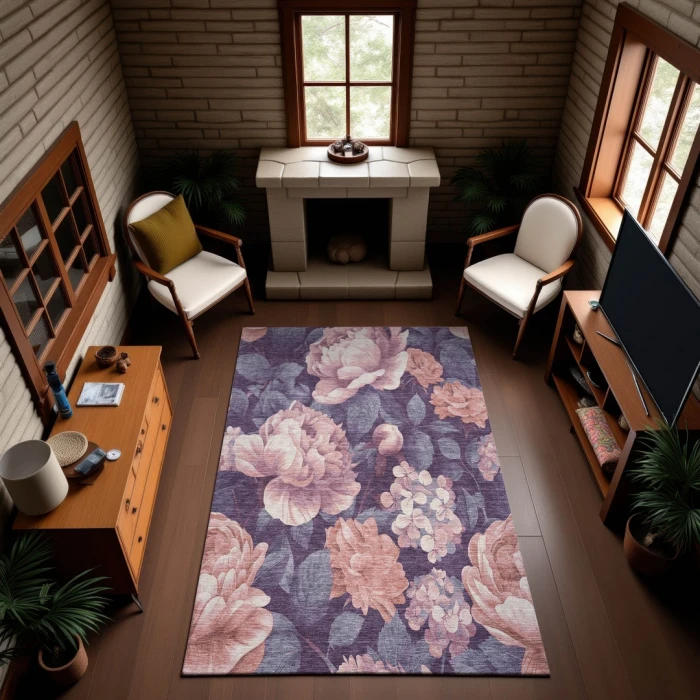 Addison Mayfield Orange AMF1561 5ft. x 7ft. 6in. Rect. Rug