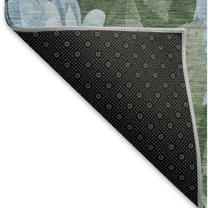 Addison Mayfield Blue AMF1561 - 8ft. Round Rug
