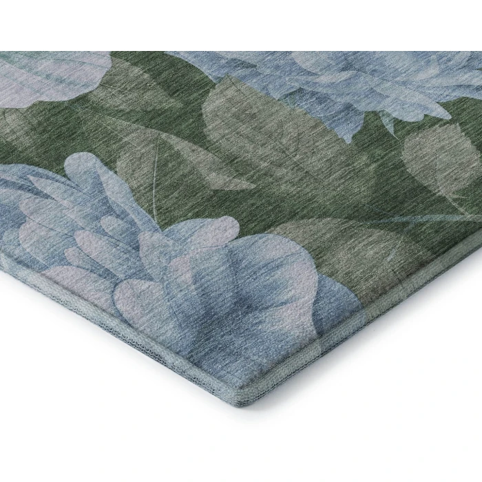 Addison Mayfield Blue AMF1561 - 8ft. Round Rug