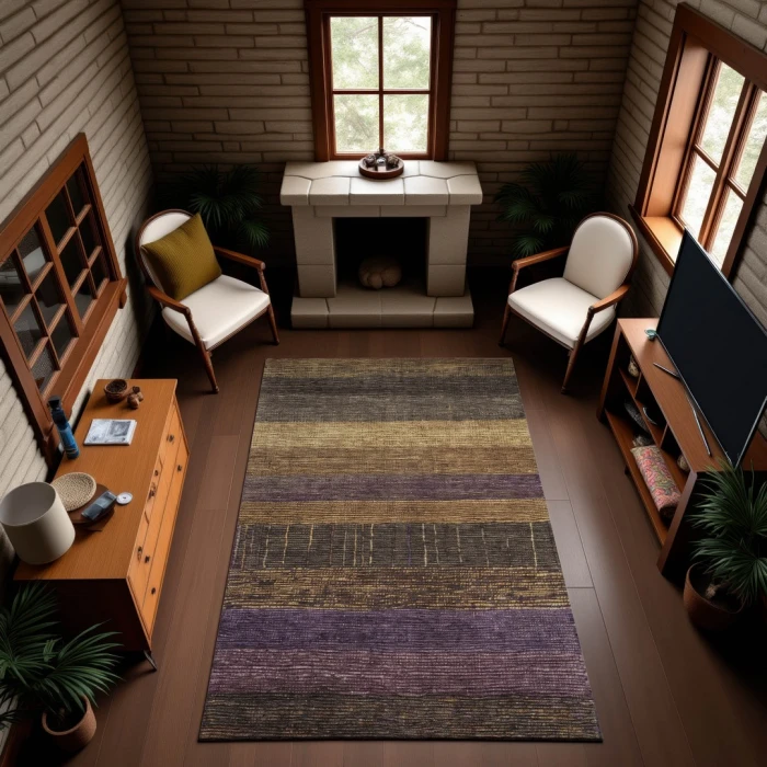 Addison Mayfield Brown AMF1568 5ft. x 7ft. 6in. Rect. Rug