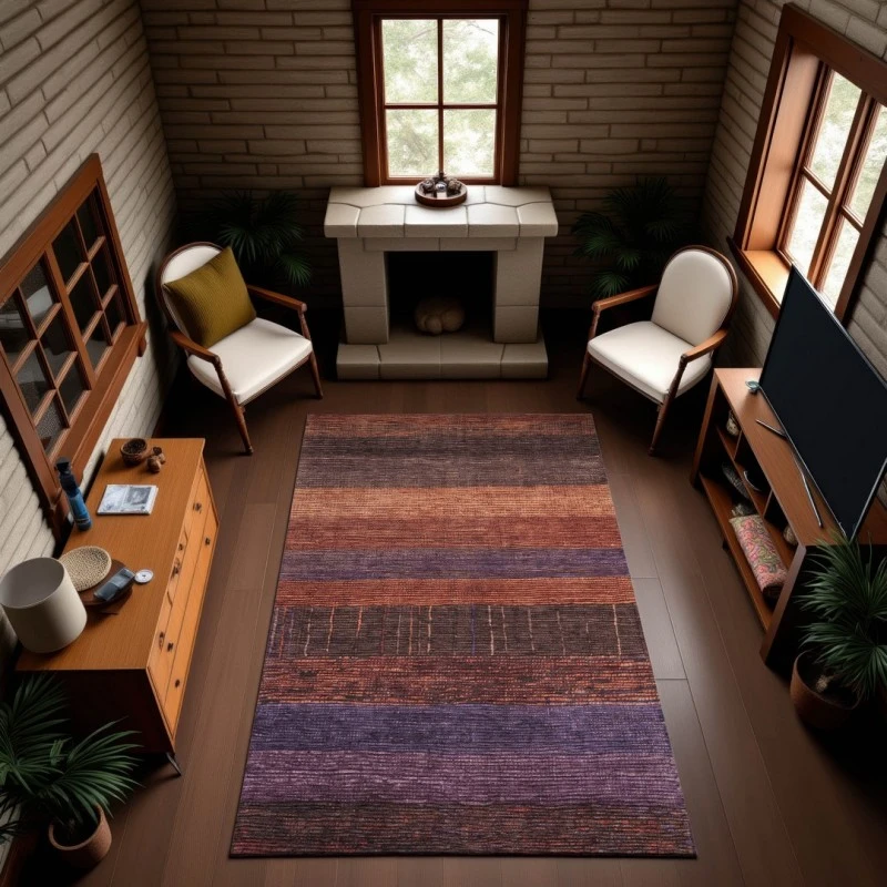 Addison Mayfield Orange AMF1568 2ft. 3in. x 7ft. 6in. Rect. Rug