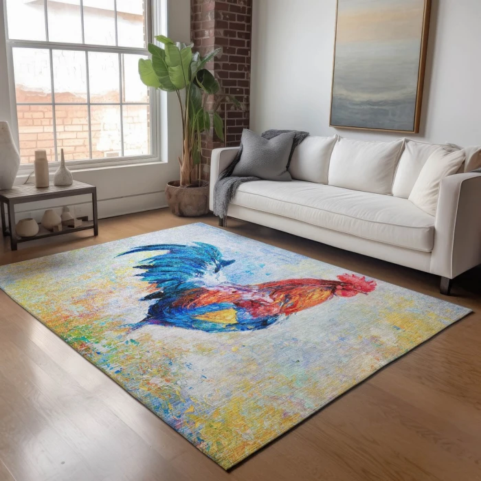 Addison Mayfield Multi AMF156 2ft. 3in. x 7ft. 6in. Rect. Rug