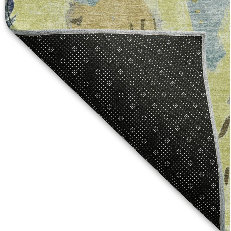 Addison Mayfield Green AMF1573 - 8ft. Round Rug