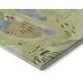 Addison Mayfield Green AMF1573 - 8ft. Round Rug