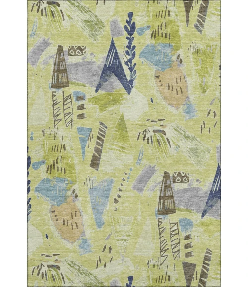 Addison Mayfield Green AMF1573 2ft. 3in. x 7ft. 6in. Rect. Rug