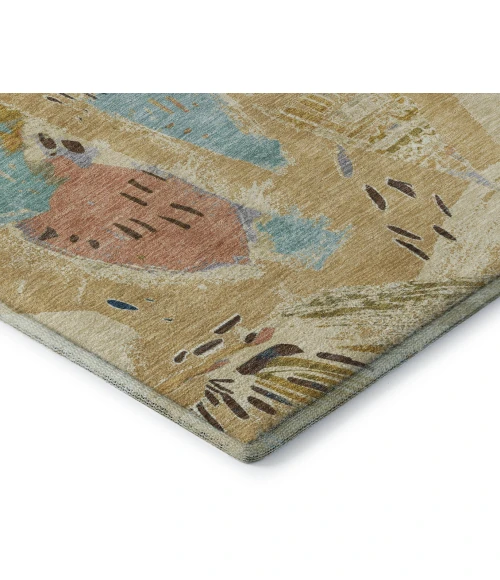 Addison Mayfield Gold AMF1573 2ft. 3in. x 7ft. 6in. Rect. Rug
