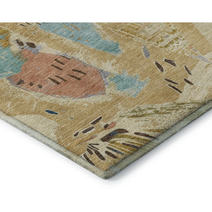 Addison Mayfield Gold AMF1573 9ft. x 12ft. Rect. Rug