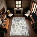 Addison Mayfield Ivory AMF1573 - 8ft. Round Rug
