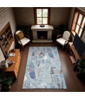 Addison Mayfield Blue AMF1573 2ft. 3in. x 7ft. 6in. Rect. Rug