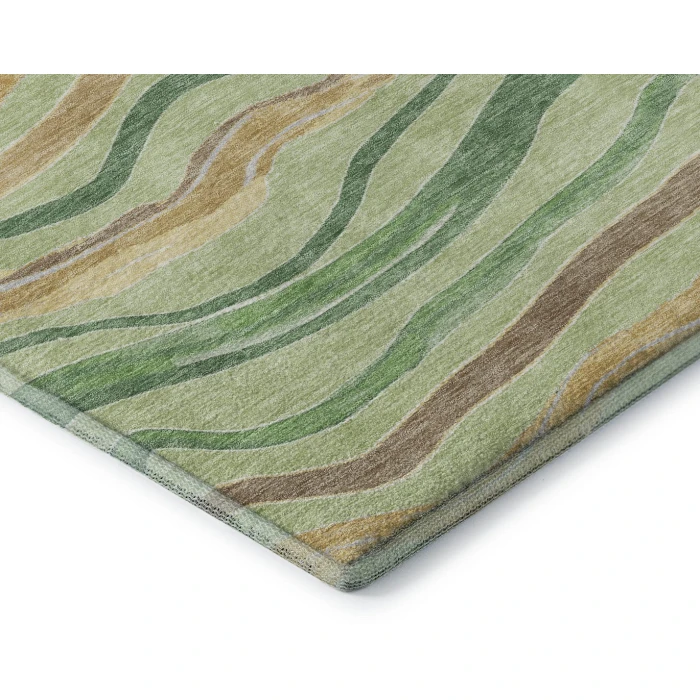Addison Mayfield Green AMF1581 8ft. x 10ft. Rect. Rug