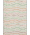 Addison Mayfield Orange AMF1581 - 8ft. Round Rug
