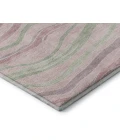 Addison Mayfield Pink AMF1581 - 8ft. Round Rug
