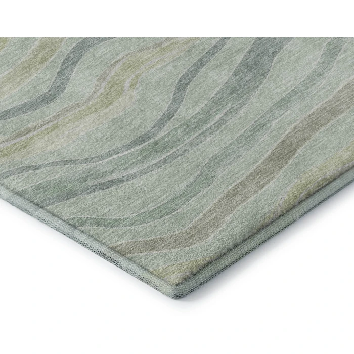 Addison Mayfield Green AMF1581 2ft. 3in. x 7ft. 6in. Rect. Rug