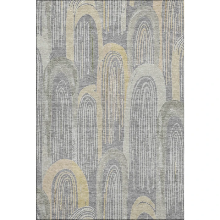 Addison Mayfield Gray AMF1588 2ft. 3in. x 7ft. 6in. Rect. Rug
