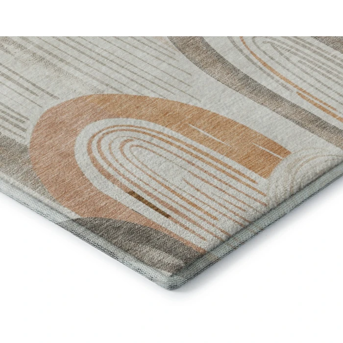Addison Mayfield Ivory AMF1588 - 8ft. Round Rug