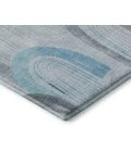 Addison Mayfield Blue AMF1588 - 8ft. Round Rug