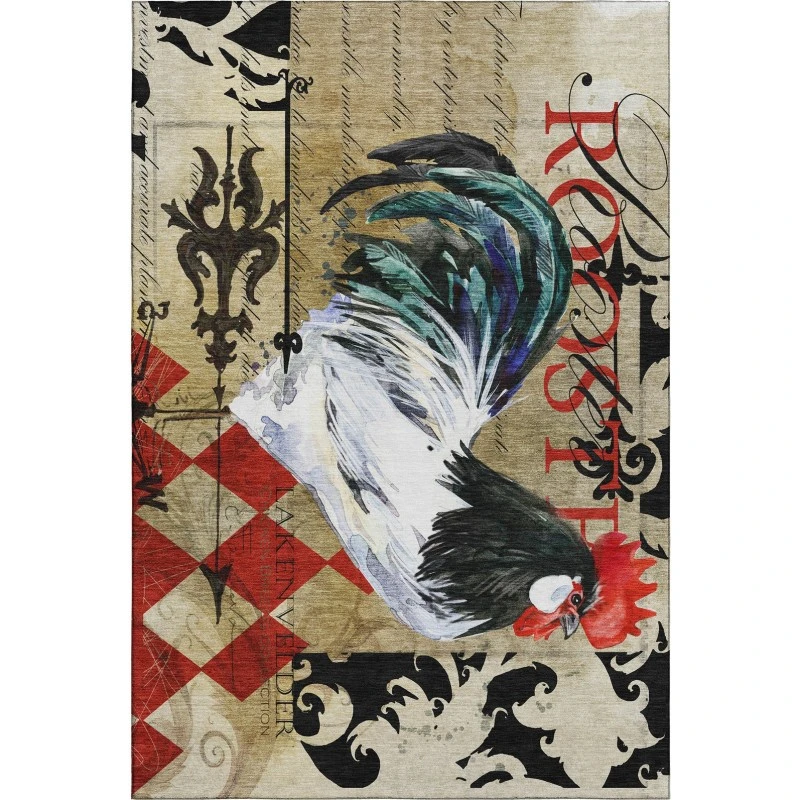 Addison Mayfield brown AMF158 2ft. 3in. x 7ft. 6in. Rect. Rug