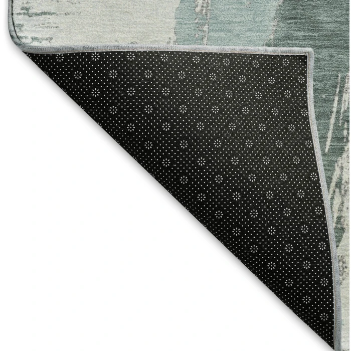 Addison Mayfield Teal AMF1596 - 8ft. Round Rug